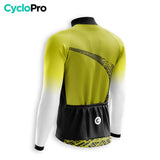 TENUE CYCLISTE HIVER HOMME JAUNE - TRACE+ tenue cyclisme homme CycloPro 