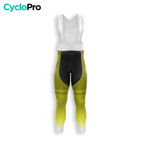TENUE CYCLISTE HIVER HOMME JAUNE - TRACE+ tenue cyclisme homme CycloPro 