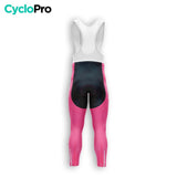 TENUE CYCLISTE HIVER HOMME ROSE - SPEED+ tenue cyclisme homme CycloPro 