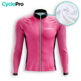 TENUE CYCLISTE HIVER HOMME ROSE - SPEED+ tenue cyclisme homme CycloPro 