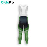 TENUE CYCLISTE HIVER HOMME VERTE - SNOW+ tenue cyclisme homme CycloPro 