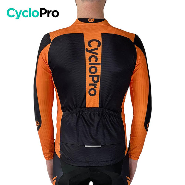 Tenue cycliste hiver orange - Flash+ tenue de cyclisme thermique GT-Cycle Outdoor Store 