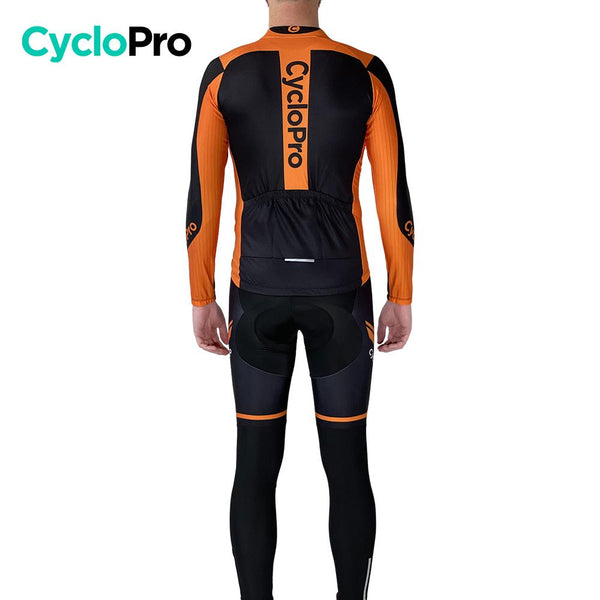 Tenue cycliste hiver orange - Flash+ tenue de cyclisme thermique GT-Cycle Outdoor Store 