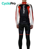 Tenue cycliste hiver rouge - Racing+ tenue cyclisme homme GT-Cycle Outdoor Store 