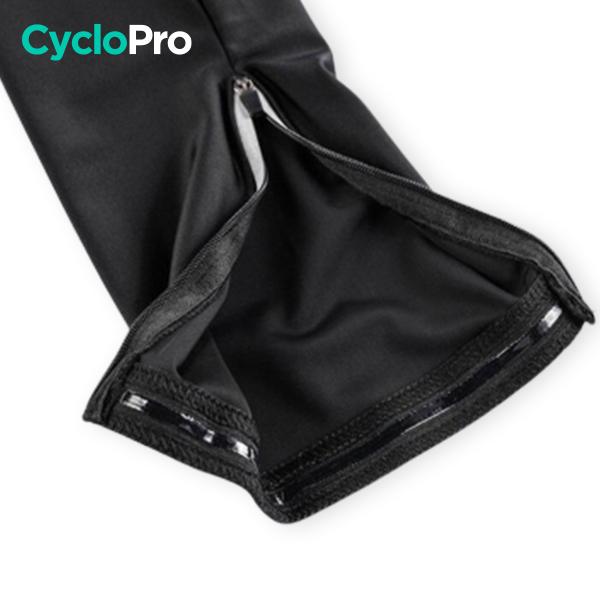 TENUE CYCLISTE HIVER VERTE - COMMANDEUR tenue de cyclisme CycloPro 