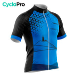 Outfit da ciclismo Mont Ventoux Bleu - Performance