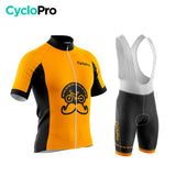 Outfit per ciclismo arancione - Fiore di età