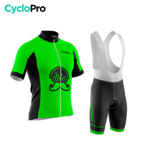 Outfit per ciclismo verde - Flower of Age