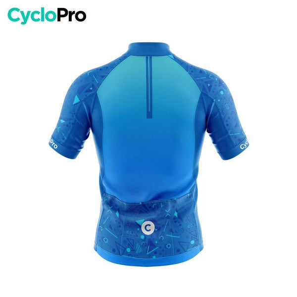 TENUE DE CYCLISME ÉTÉ HOMME BLEUE - GRAFIK+ Tenue de cyclisme été GT-Cycle Outdoor Store 