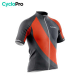 TENUE DE CYCLISME ÉTÉ HOMME ORANGE - ÉLEGANCE+ Tenue de cyclisme été GT-Cycle Outdoor Store 