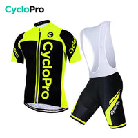 Tenue De Cycliste Route - Flash+ - DESTOCKAGE Tenue de cyclisme été Cyclo Pro Jaune / noir XS 