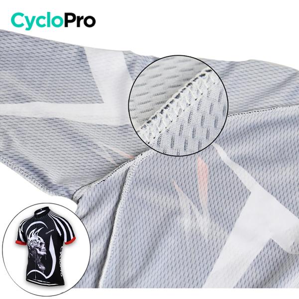 TENUE DE CYCLISTE ROUTE - SKULL RIDER Tenue de cyclisme été CycloPro 
