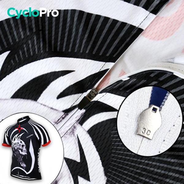 TENUE DE CYCLISTE ROUTE - SKULL RIDER Tenue de cyclisme été CycloPro 