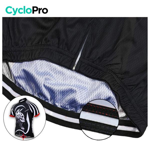 TENUE DE CYCLISTE ROUTE - SKULL RIDER Tenue de cyclisme été CycloPro 