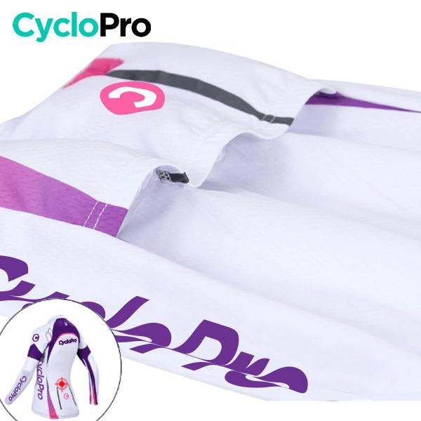 Tenue Vélo Automne Violet - Confort+ tenue automne femme GT-Cycle Outdoor Store 