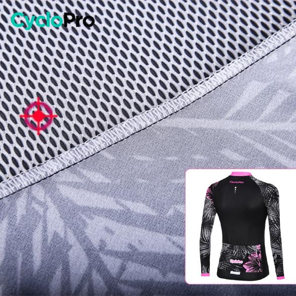 TENUE VÉLO FEMME AUTOMNE - Natura+ tenue de cyclisme CycloPro 