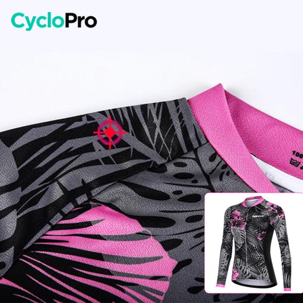 TENUE VÉLO FEMME AUTOMNE - Natura+ tenue de cyclisme CycloPro 