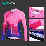 TENUE VÉLO FEMME HIVER - CUBIC+ tenue de cyclisme CycloPro 