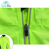 Veste de cyclisme coupe-vent et réfléchissant Cyclo Pro 