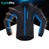 Veste thermique grand froid Bleu Veste thermique ARSUXEO Official Store 